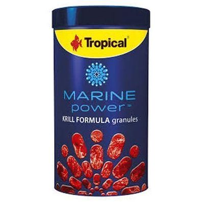 1000 ml Tropical Marine Power 30 % Krill Formula Granulat Premium Meerwasser