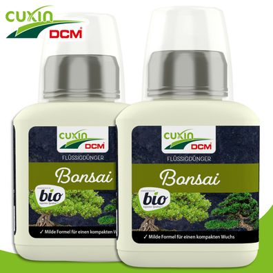 Cuxin Spezial Bonsai Dünger flüssig 2 x 250 ml Pflanzendünger Bio
