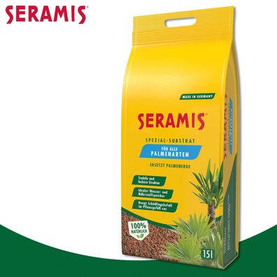 Seramis 15 Liter Spezial-Substrat für Palmen | ersetzt Palmenerde
