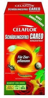 Celaflor Schädlingsfrei CAREO Konzentrat Zierpflanzen 250ml Schildläuse Milben