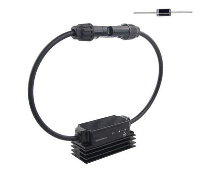 Diodenstecker MC4 kompatibel 30A H4 Kabel Solarstecker Connector UV beständig