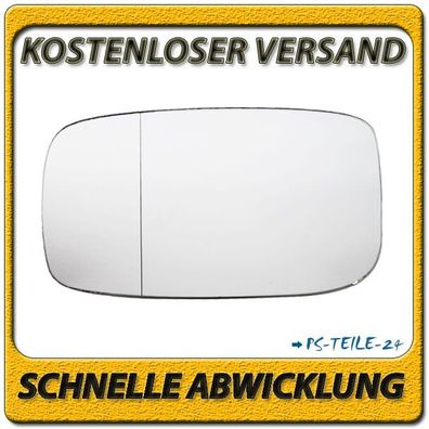Außenspiegel Spiegelglas für FIAT ULYSSE 2003-2011 links Fahrerseite asphärisch