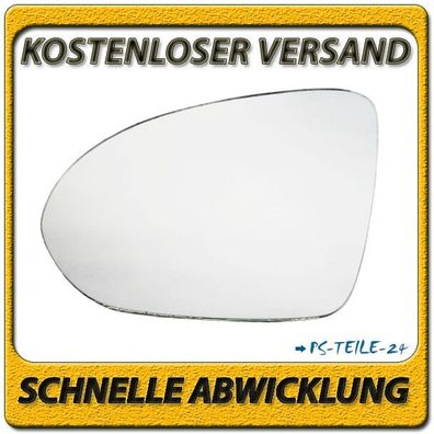 Außenspiegel Spiegelglas für SMART Forfour 2004-2008 links Fahrerseite konvex