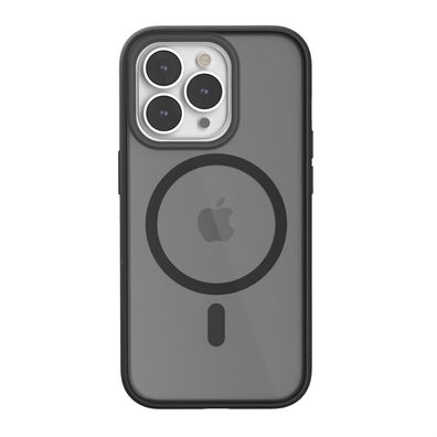 Woodcessories Clear Case MagSafe für iPhone 14 Pro - Matte Black
