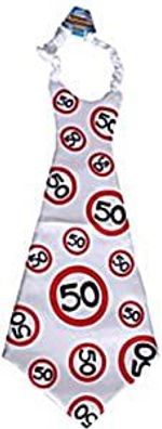 Riesen-Krawatte 50 Geschenk zum 50. Geburtstag
