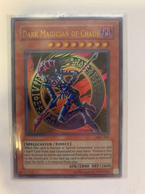 Dunkler Magier des Chaos (V.1 - Ultra Rare) Yu Gi Oh Mint! 1. Auflage Englisch