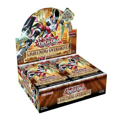 Yu-Gi-Oh Lightning Overdrive Booster Display 1. Edition Englisch