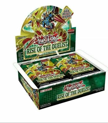 Yu-Gi-Oh! Rise of the Duelist Display 1. Auflage Deutsch Neu & OVP yugioh