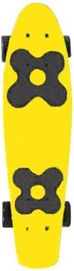 Skateboard Juicy SusiGelb 57 cm Polypropylen-Gelb