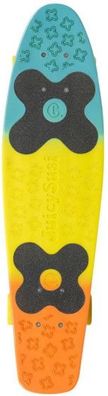Skateboard Big JimTricolor 71 cm Polypropylen blau/ gelb/ orange