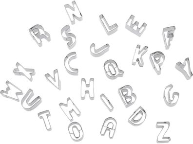 Westmark Buchstaben-Ausstechformen »A-Z«, 2,5 cm 35362280