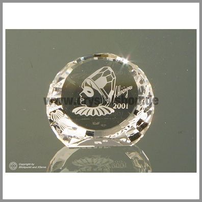 Swarovski Harlekin Kristallscheibe 6,0 harlequin paperweight 278714 AP 2001