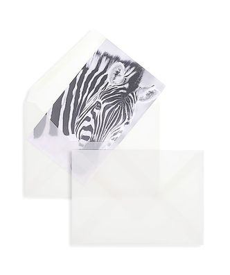 100 Transparente Briefumschläge im Format 114 x 162 (DIN C6) mm mit Nassklebung