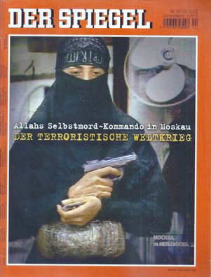 Der Spiegel Nr. 44 / 2002 Der Terroristische Weltkrieg.