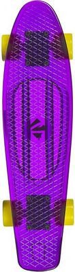 Skateboard Juicy SusiClear Purple 57 cm Polypropylen gelb