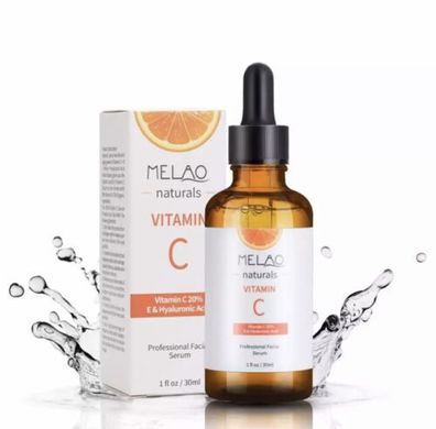 Vitamin C Serum Hyaluronsäure Gesicht Anti Falten Kollagen Booster 30 ml Organig