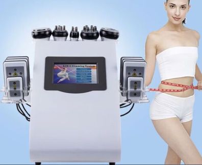 Lipolaser Pro Ultraschall Fettabsaugung Kavitation 8 Pads LLLT Lipo Fett Laser