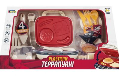 Spielset Teppanyaki Junior Weiß/ Rot 20 Stück