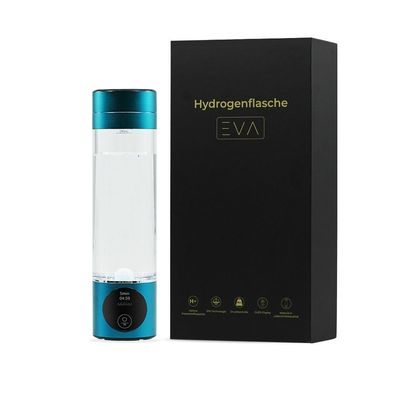 BEM EVA Hydrogenflasche 280 ml - Wasserstoff-Wasserflasche mit SPE (PEM) Elektrolyse
