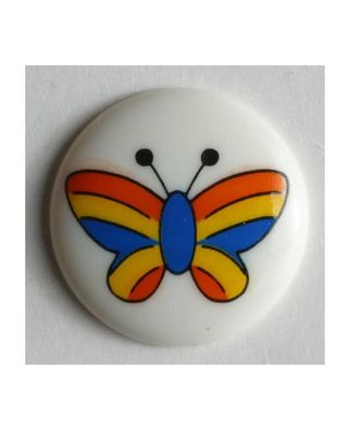 Kunststoffknopf Schmetterling 15mm Firma Dill