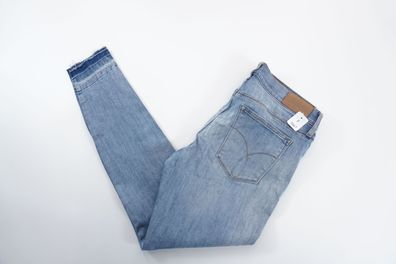 Calvin Klein Jeans Skinny Ankle Damen W30 L28 30/28 blau hellblau Stretch F3067