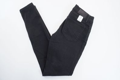Calvin Klein Jeans Mid Rise Skinny Damen W25 L32 25/32 schwarz Stretch F3065