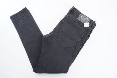 Diesel Tepphar Herren Jeans W32 L32 32/32 schwarz grau stone Slim wie Neu F3117