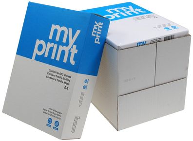 ChiliTec Multifunktions-Kopierpapier 2500 Blatt DIN A4, 80g/ m² Papier.
