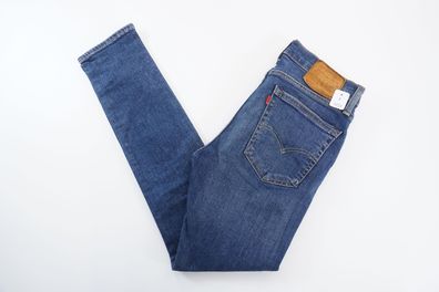 Levi's Premium 519 Herren Jeans Hose W31 L30 31/30 blau stonewash Stretch F3223