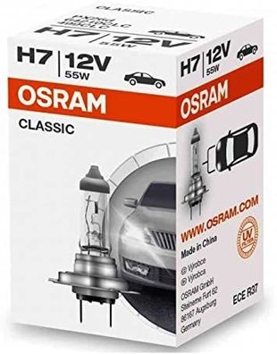 OSRAM Classic H7 PX26d 12 V 55 W (1er Faltschachtel)