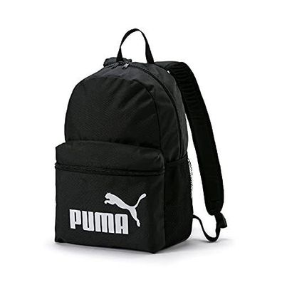 PUMA 75487 Unisex-Adult Phase Backpack Rucksack Herren Schwarz 31.5x13.5x43 cm
