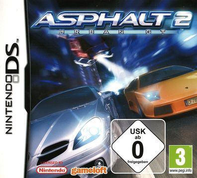 Asphalt 2 Urban GT gameloft Nintendo DS DS Lite DSi 3DS 2DS - Ausführung...