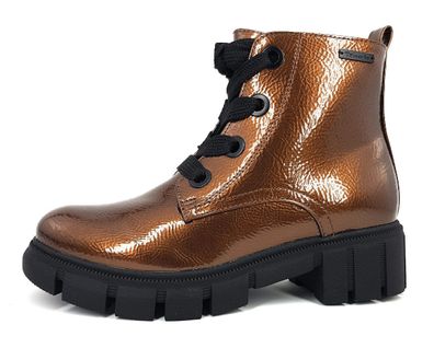 Tamaris Damenschuhe Stiefeletten Schnürer Stiefel Braun Freizeit