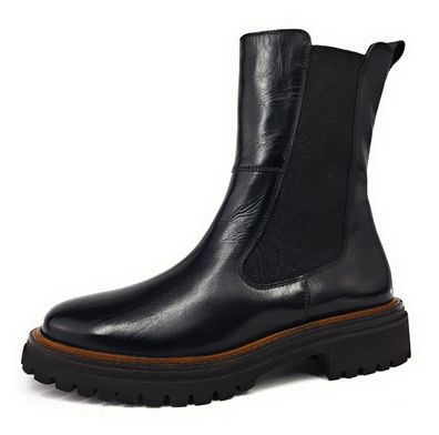 Paul Green Damenschuhe Stiefeletten Stiefel Schwarz Freizeit