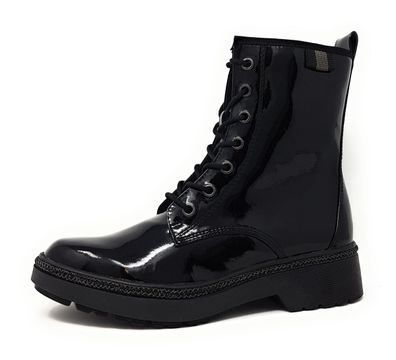 Tamaris Schnürstiefel Schwarz