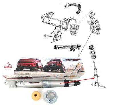 vorne Stoßdämpfer Trail Performance RAM 1500 (Gen.5)