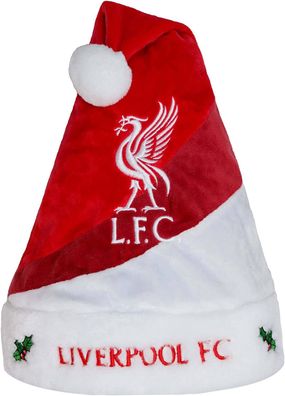 Liverpool FC LFC Santa Claus Hat Weihnachtsmann Nikolaus Mütze 5051586171351