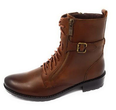 Caprice Da.-Stiefel Schnürstiefel Braun