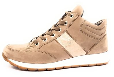 Ara Damenschuhe Schnürschuhe Sportive Sneaker Beige