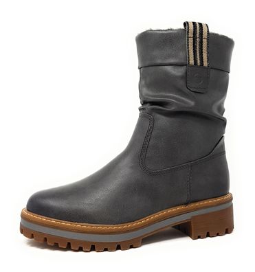 Tamaris Damenschuhe Stiefeletten Stiefelette Grau Freizeit