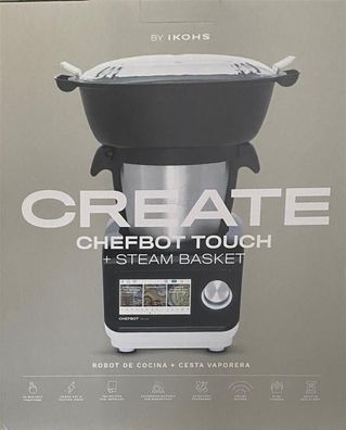IKOHS Multifunktions-Küchenmaschine Chefbot Touch, 23 Funktionen, 12 Geschwindigke...