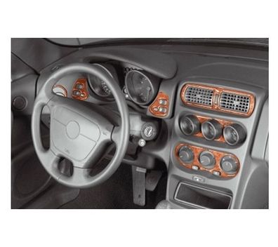 3D Cockpit Dekor für Alfa Romeo GTV Spider ab Baujahr 05/1995 18 Teile