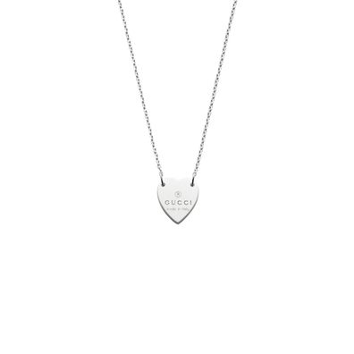 Gucci - YBB223512001 - 925 sterline d'argento - Necklace with Gucci Trademark engrave