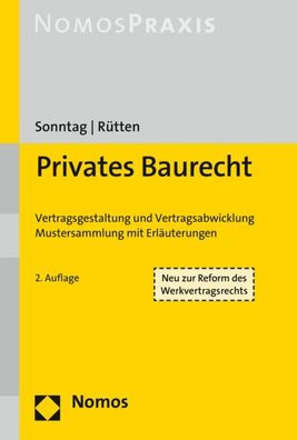 Privates Baurecht: Vertragsgestaltung und Vertragsabwicklung | Mustersammlu ...
