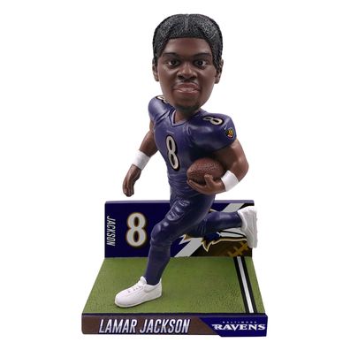 NFL Bobblehead Baltimore Ravens Lamar Jackson Wackelkopf Big Ticket Figur