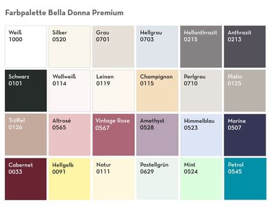 Bella Donna Premium Spannbettlaken 120/130 x 190/220