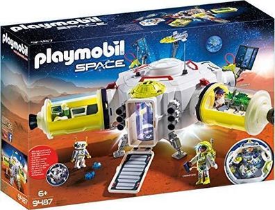Playmobil Space 9487 Mars Station Beleuchtete Kommandozentrale 187 Teile Kinder