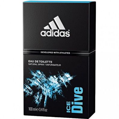 EUR 138,90 / L) Adidas Ice Dive EDT Eau de Toilette 100ml Flacon frischer Duft