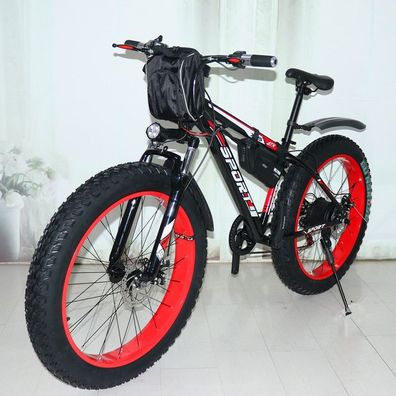 Neues elektrisches Schneemobil Mountainbike, Lithium Elektro E-Bike