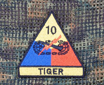 Patch der 10th Armored Division (Tiger)